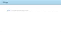 Desktop Screenshot of 21.net