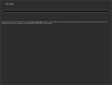 Tablet Screenshot of 21.net